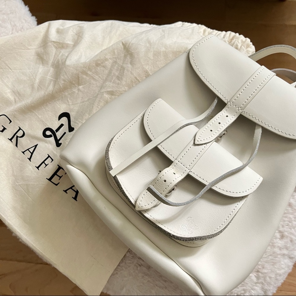 Grafea Angel Baby Rucksack - White - Bags & Wallets